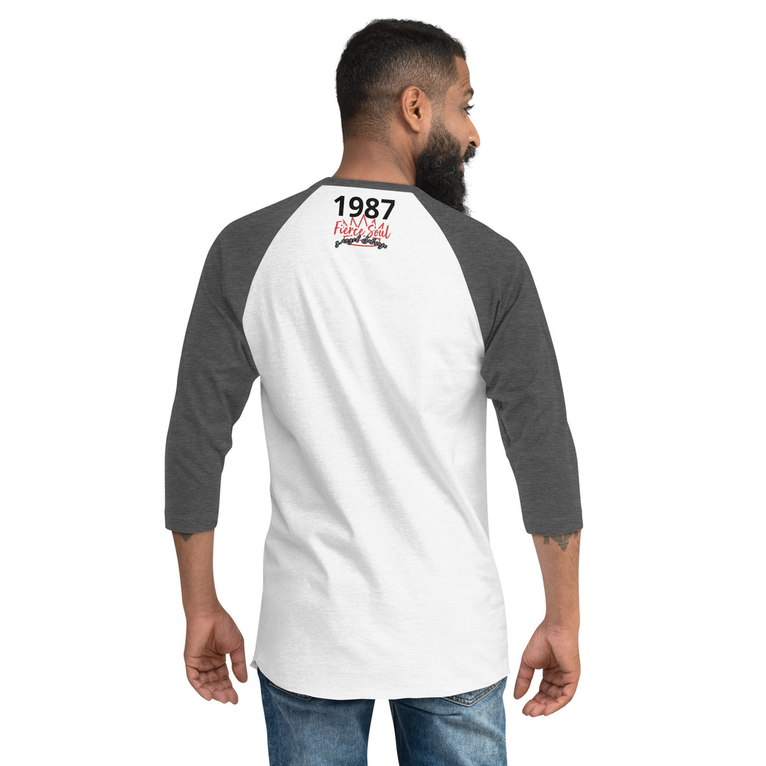 Still of the Night, Wolf Claw 3/4 sleeve raglan shirt