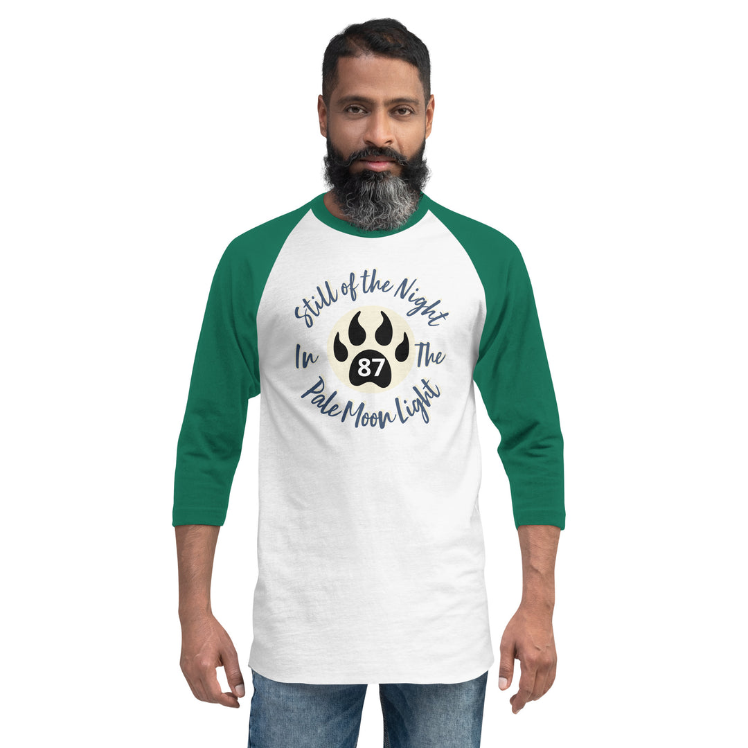 Still of the Night, Wolf Claw 3/4 sleeve raglan shirt