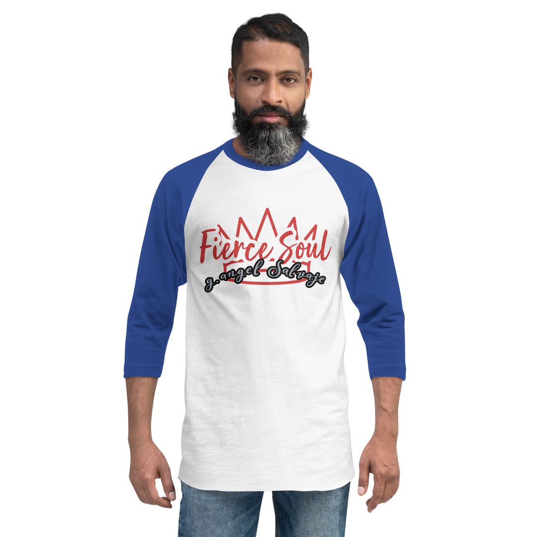 Fierce Soul 3/4 sleeve raglan shirt