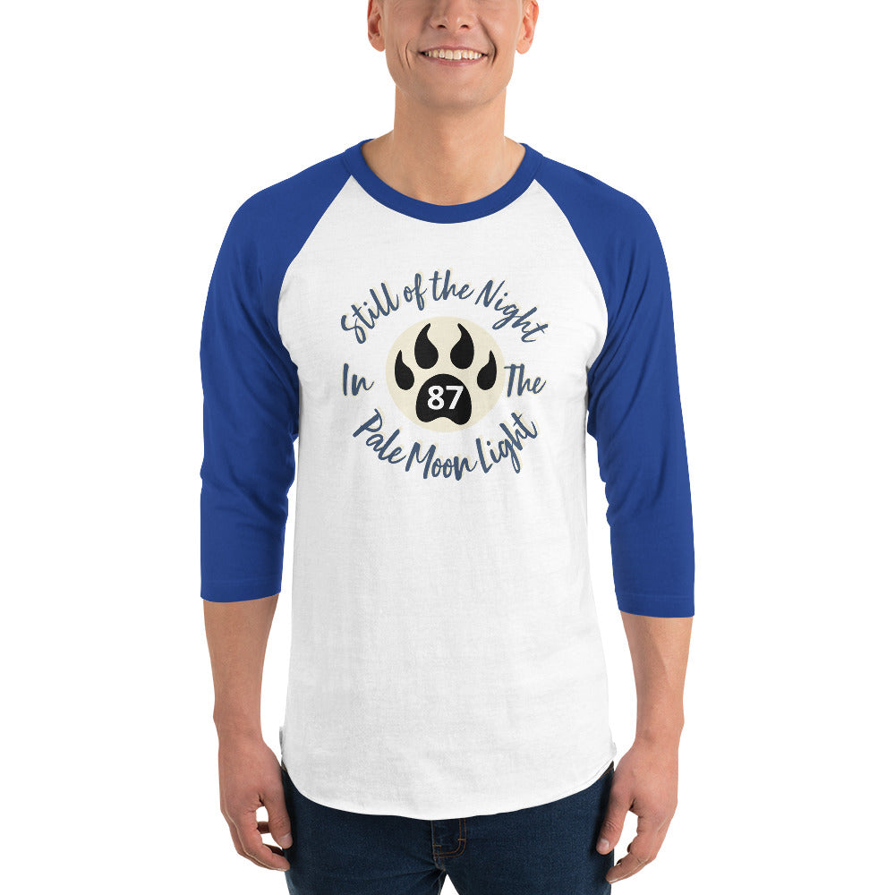 Still of the Night, Wolf Claw 3/4 sleeve raglan shirt