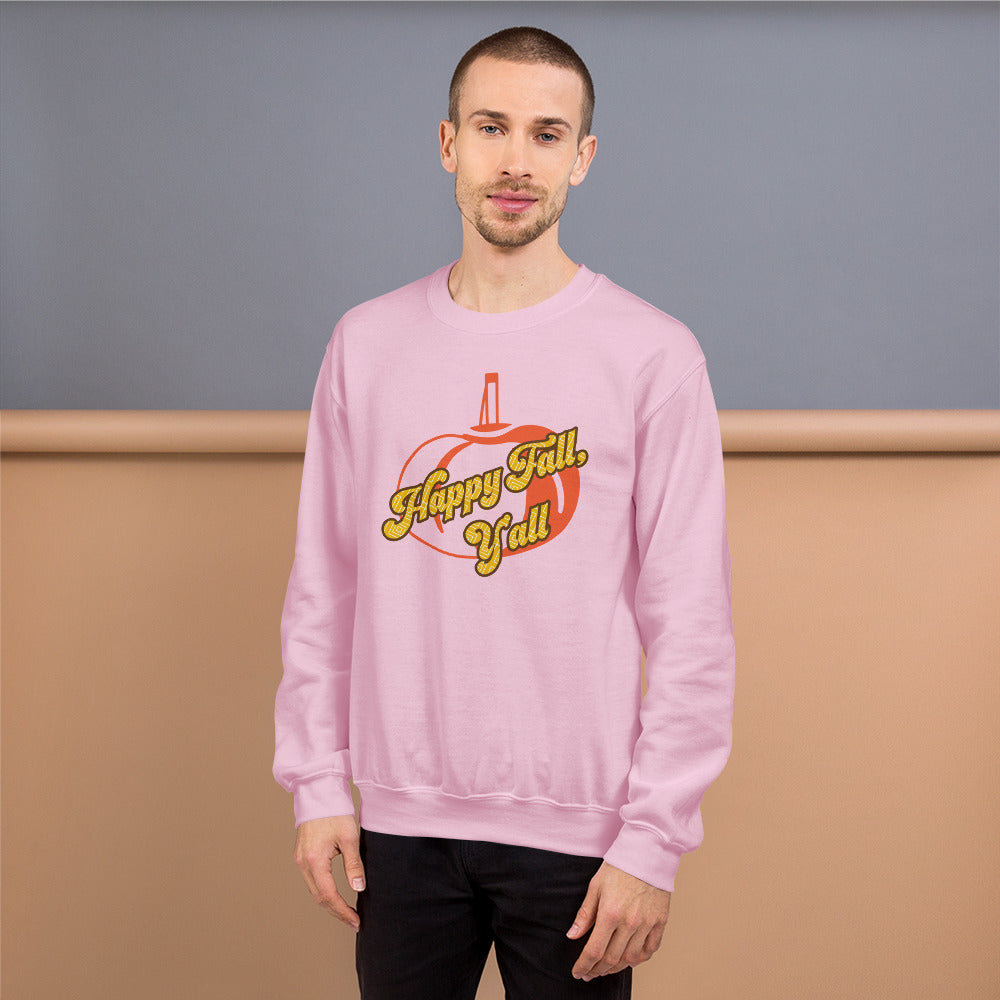 Happy Fall Y'all, Unisex Sweatshirt
