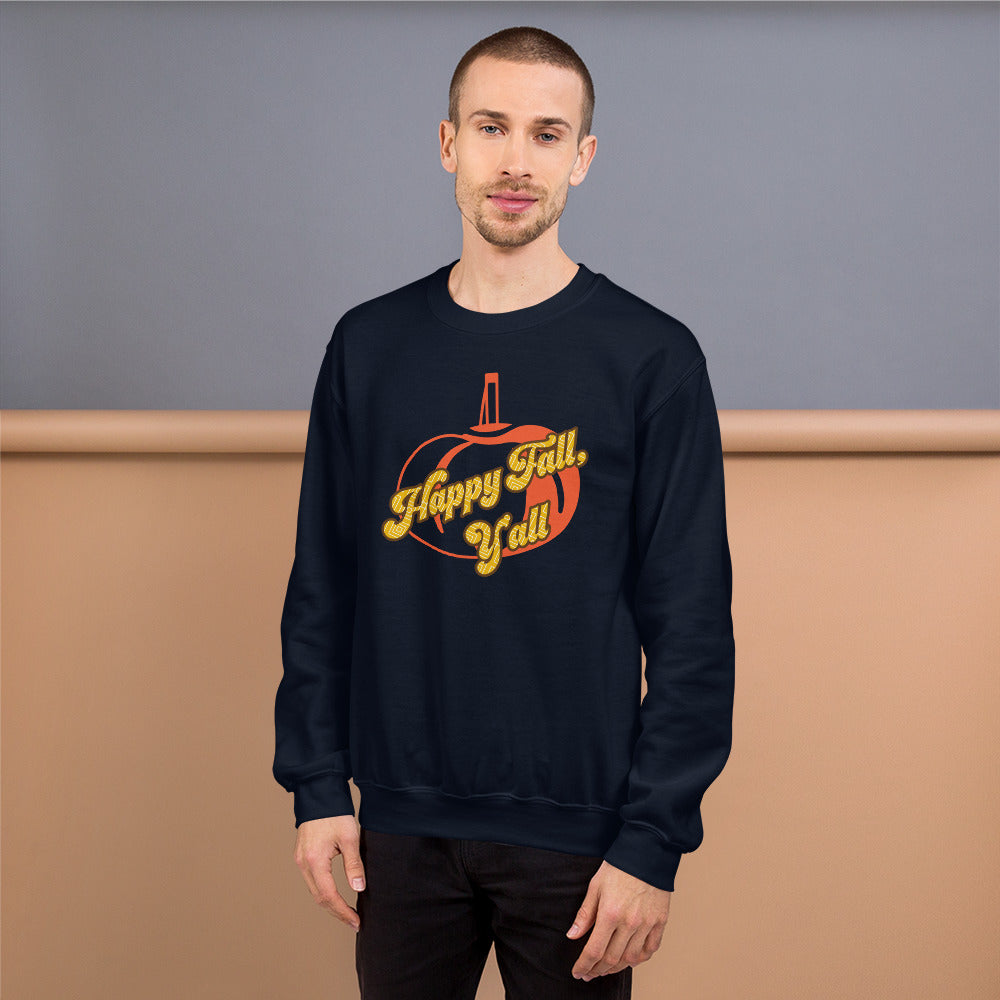 Happy Fall Y'all, Unisex Sweatshirt
