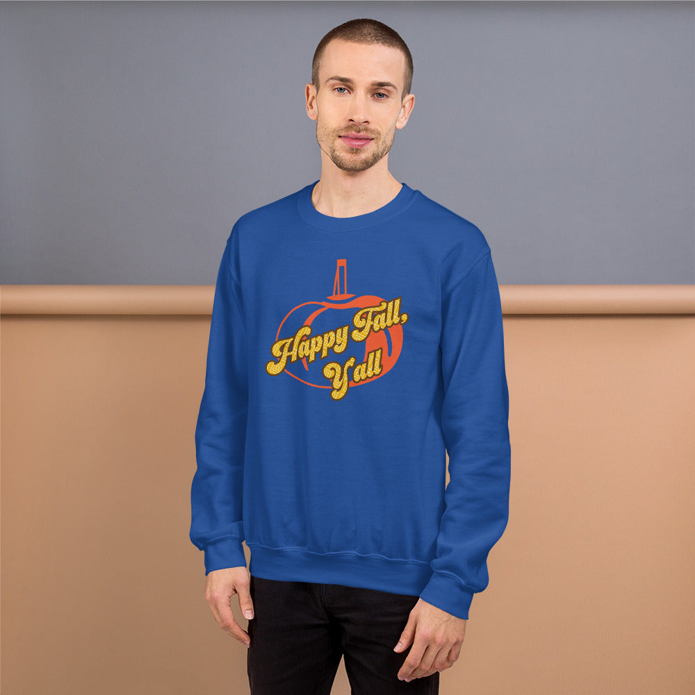 Happy Fall Y'all, Unisex Sweatshirt