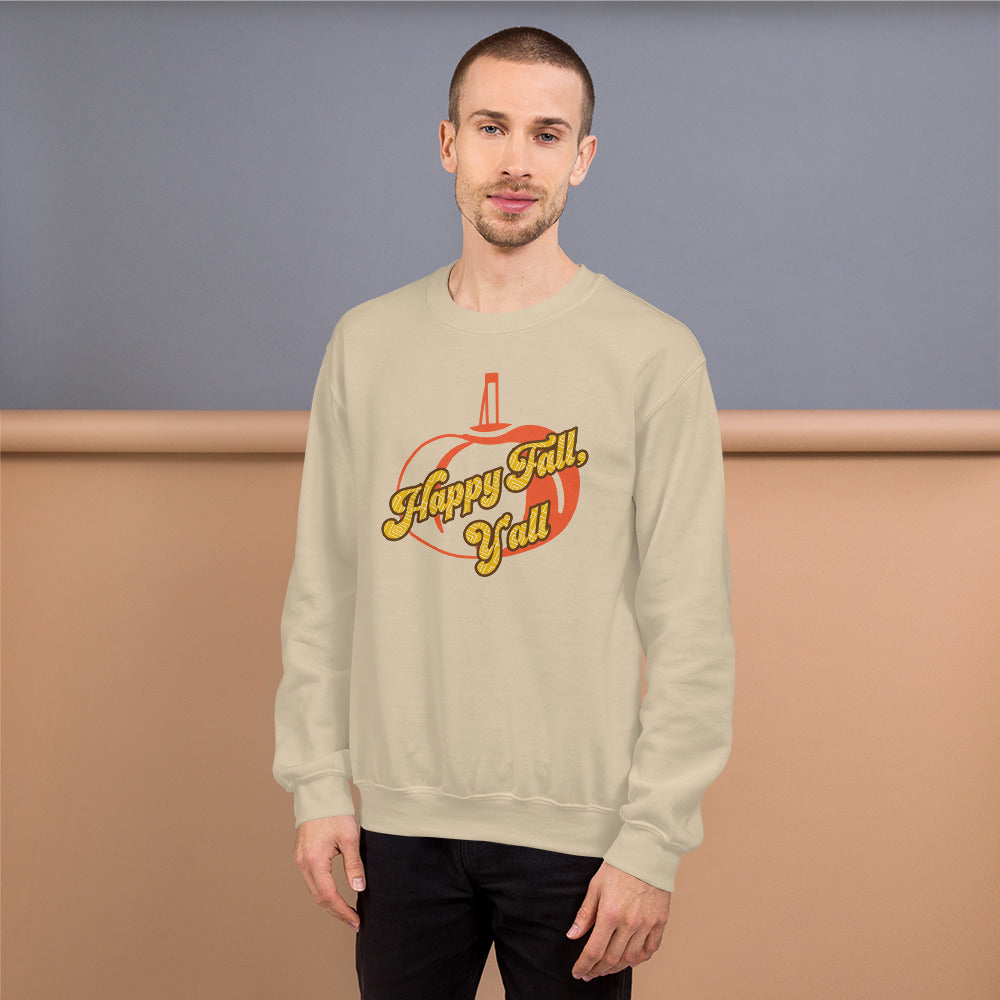 Happy Fall Y'all, Unisex Sweatshirt