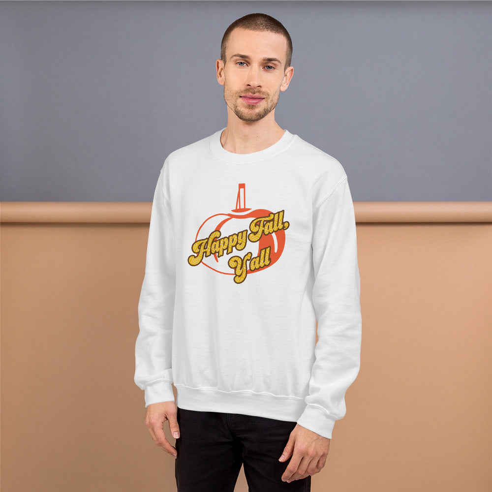 Happy Fall Y'all, Unisex Sweatshirt