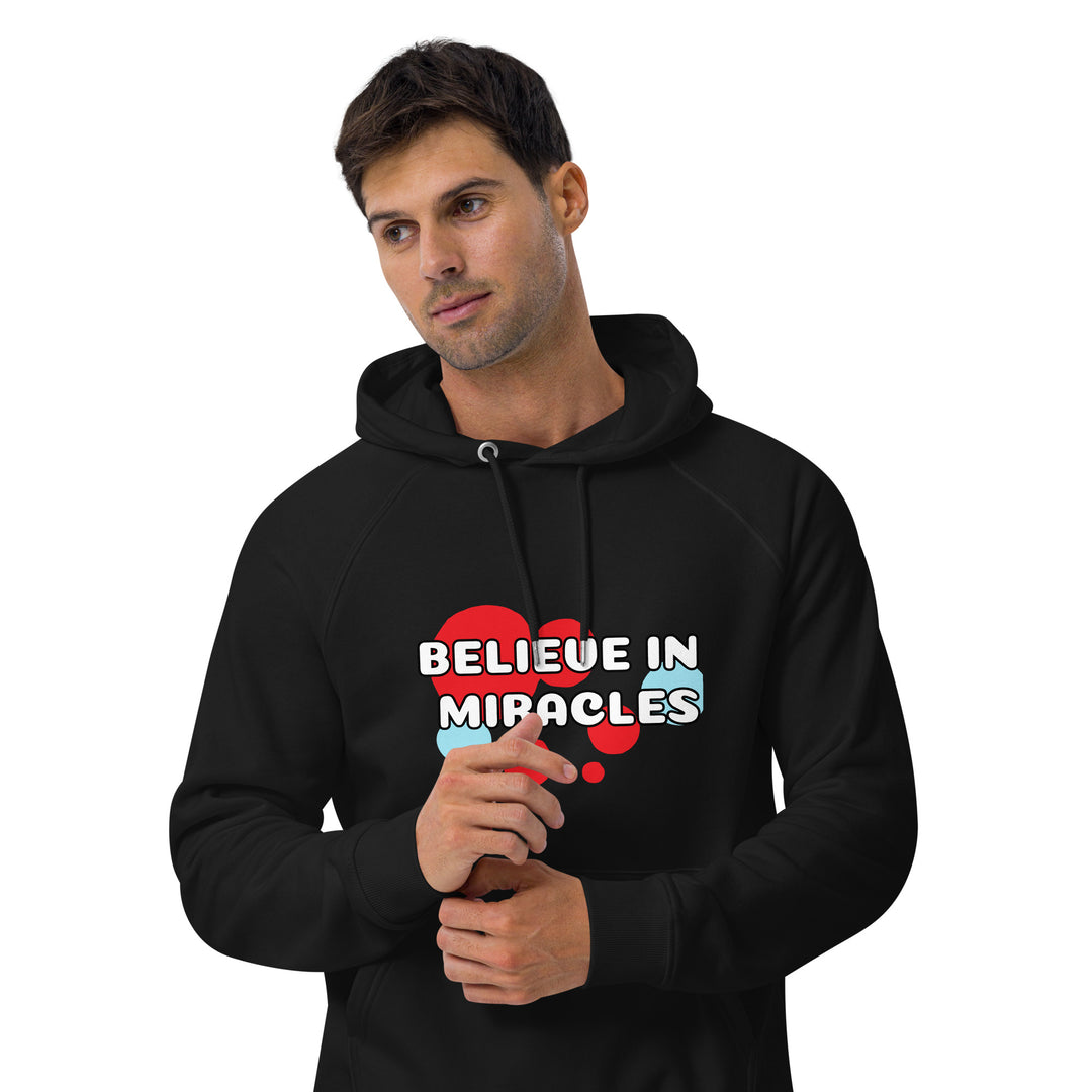 Go with the Flow, Unisex eco raglan hoodie