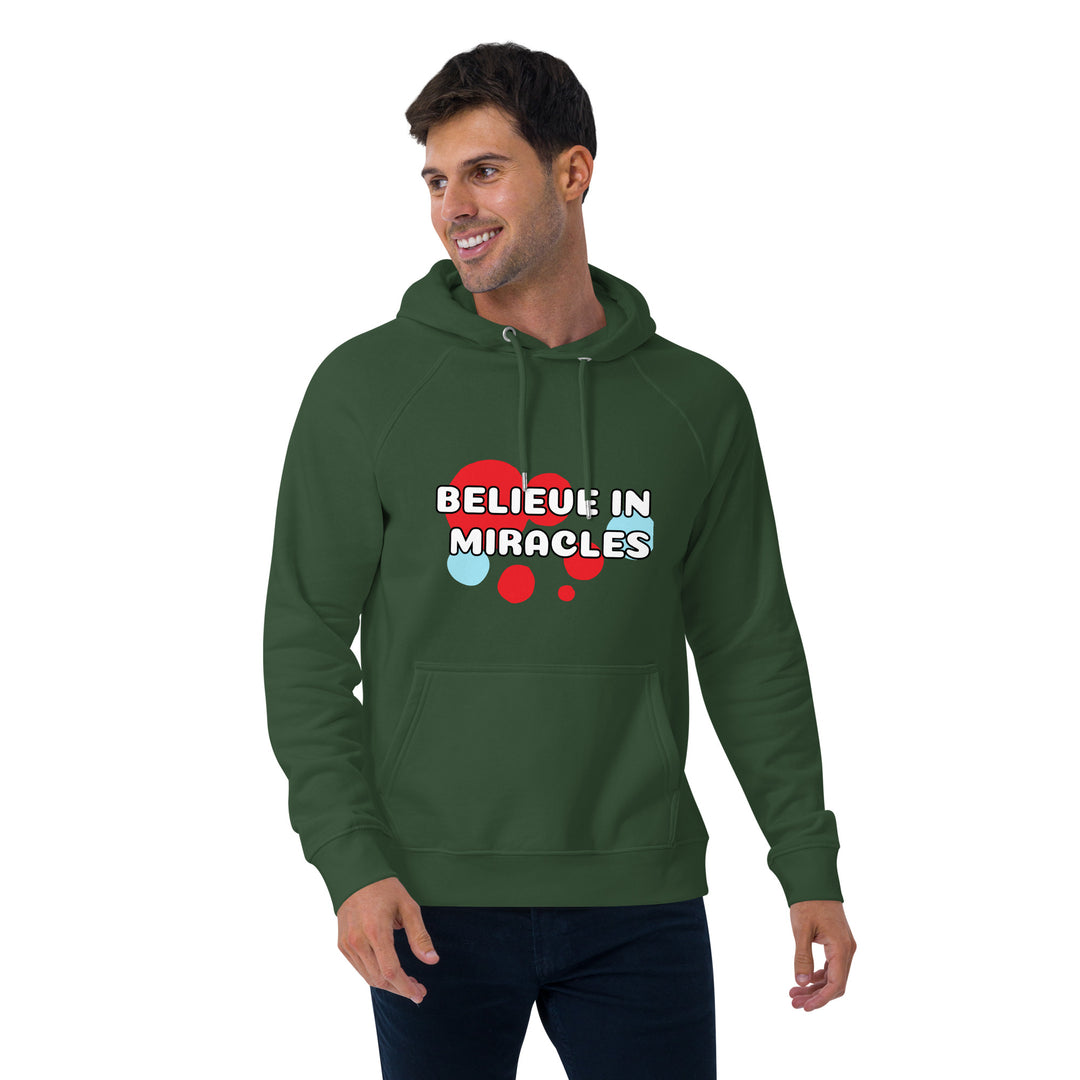 Go with the Flow, Unisex eco raglan hoodie