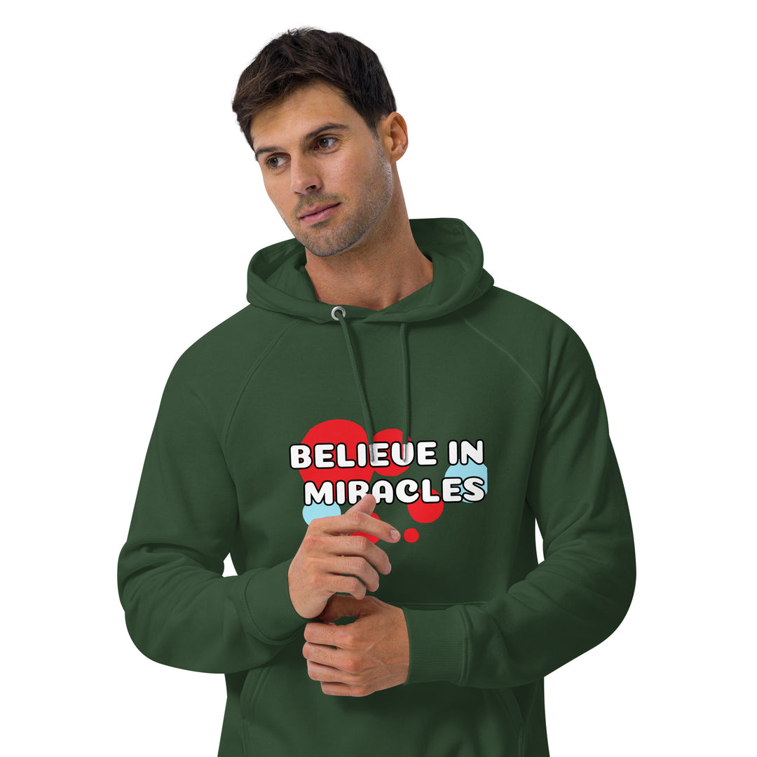 Go with the Flow, Unisex eco raglan hoodie