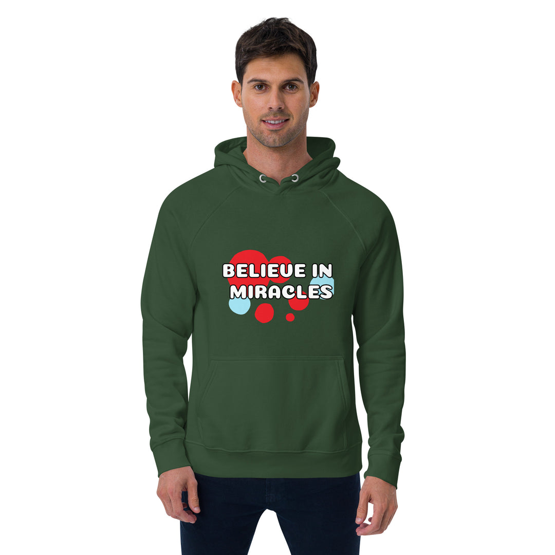 Go with the Flow, Unisex eco raglan hoodie