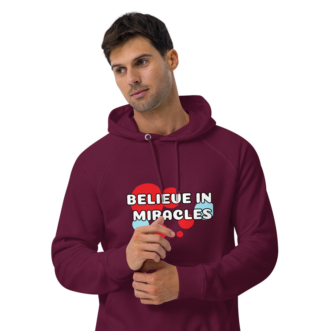 Go with the Flow, Unisex eco raglan hoodie