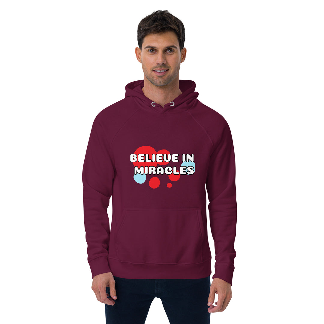 Go with the Flow, Unisex eco raglan hoodie