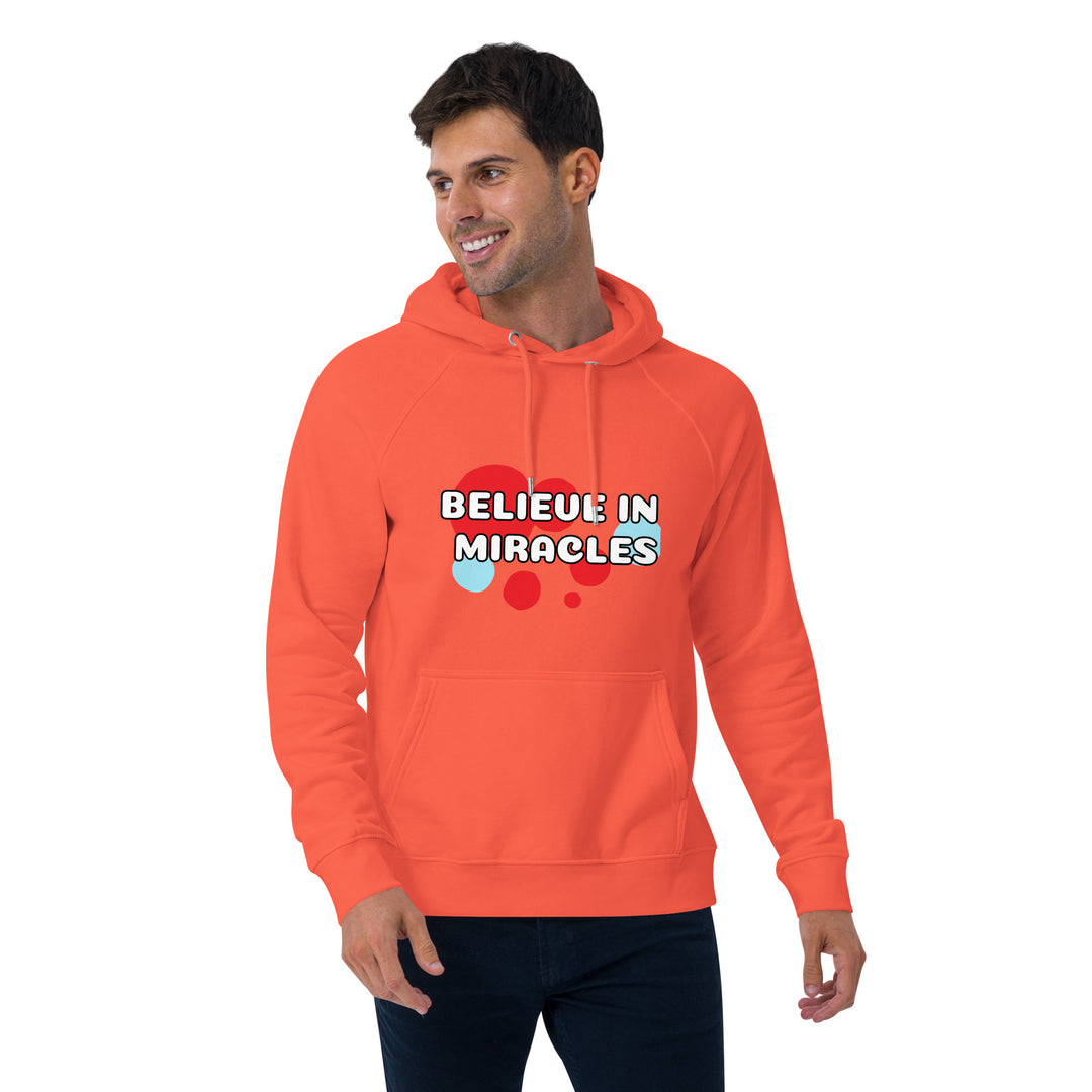 Go with the Flow, Unisex eco raglan hoodie