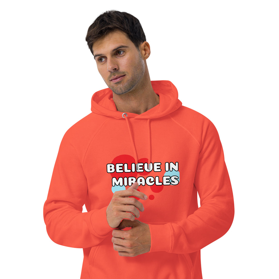 Go with the Flow, Unisex eco raglan hoodie
