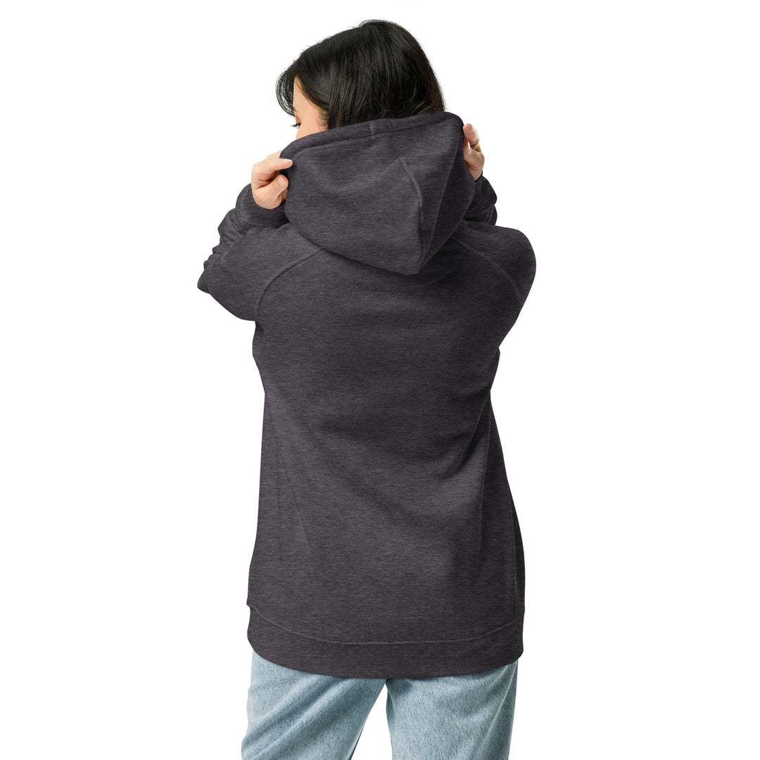 Go with the Flow, Unisex eco raglan hoodie