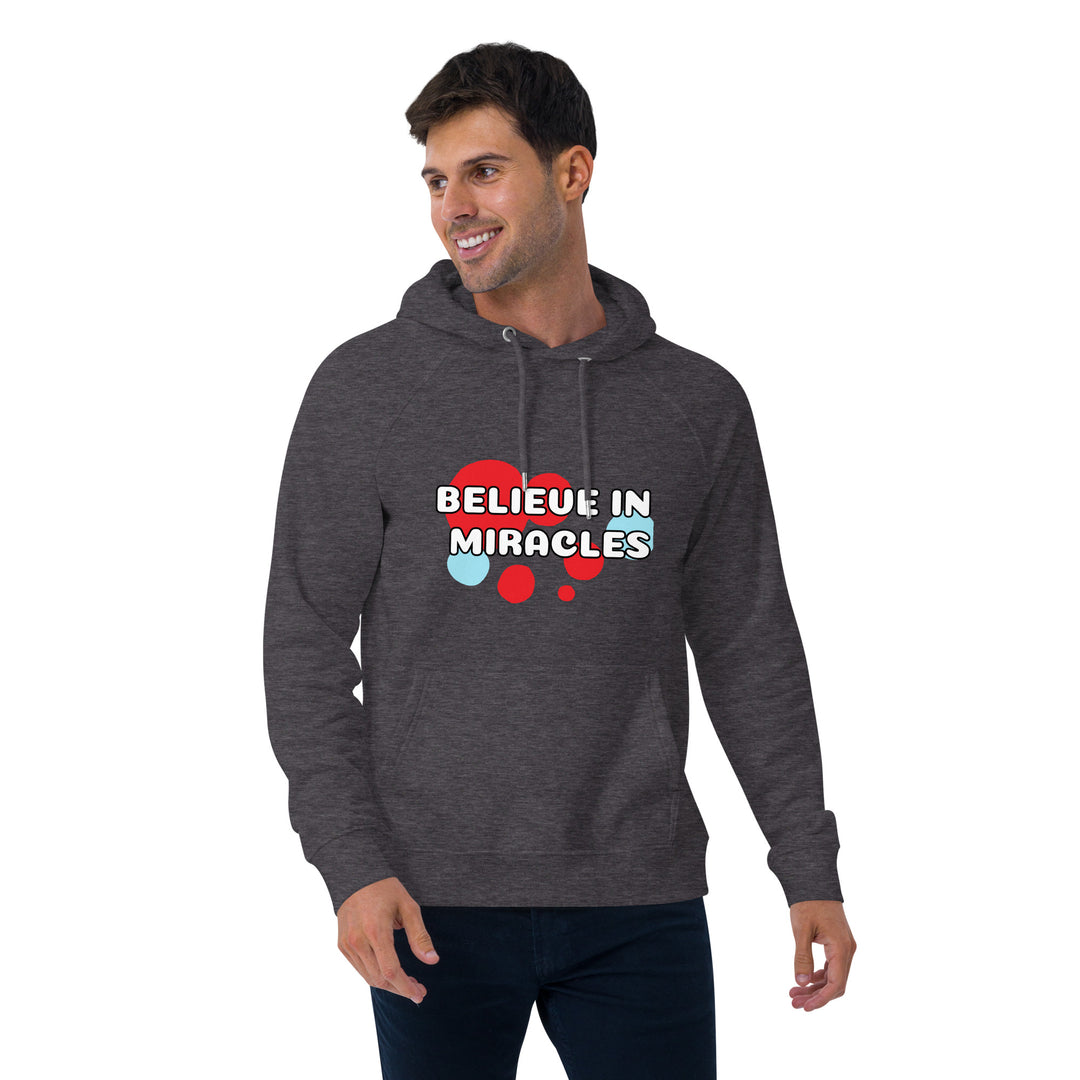 Go with the Flow, Unisex eco raglan hoodie