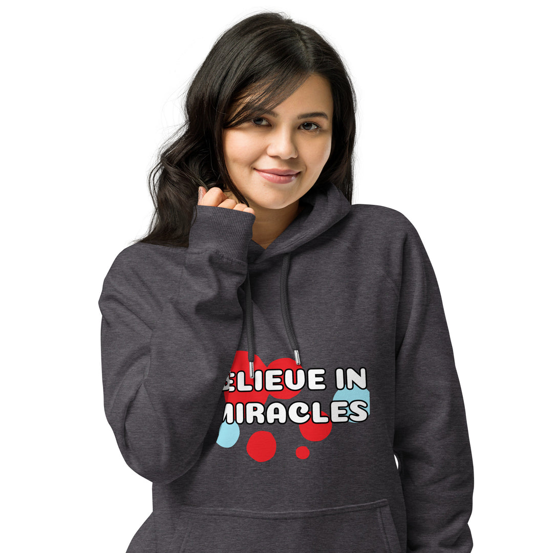 Go with the Flow, Unisex eco raglan hoodie