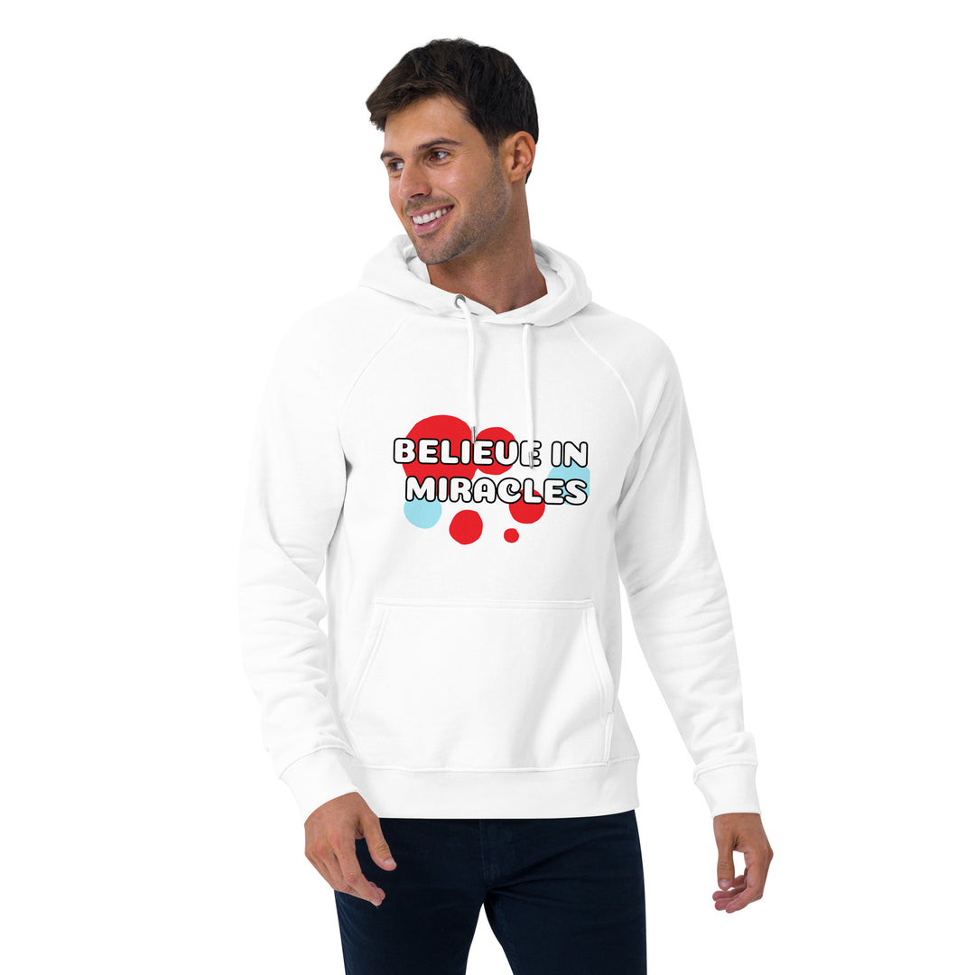 Go with the Flow, Unisex eco raglan hoodie
