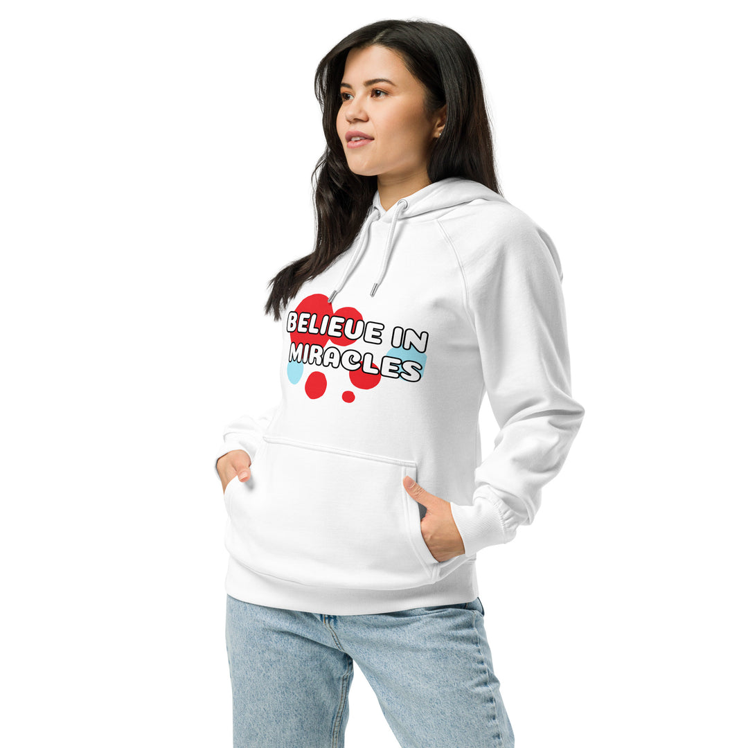 Go with the Flow, Unisex eco raglan hoodie