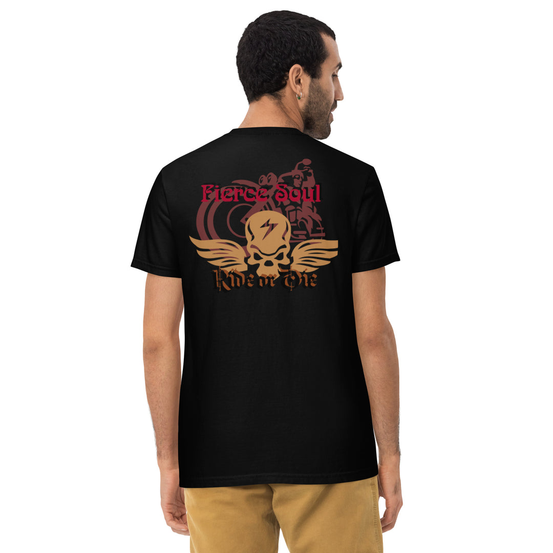 Ride or Die, Fierce Soul Unisex garment-dyed pocket t-shirt