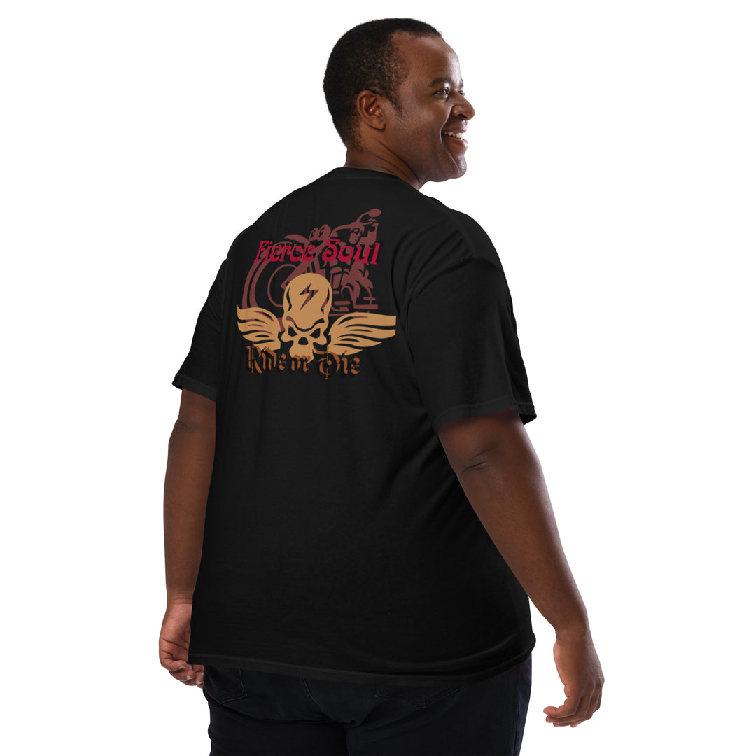 Ride or Die, Fierce Soul Unisex garment-dyed pocket t-shirt