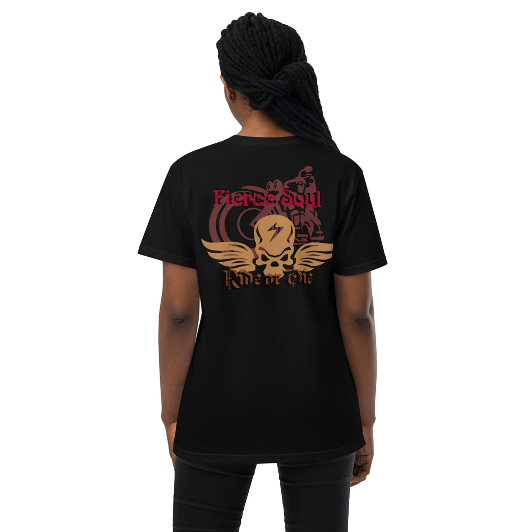 Ride or Die, Fierce Soul Unisex garment-dyed pocket t-shirt