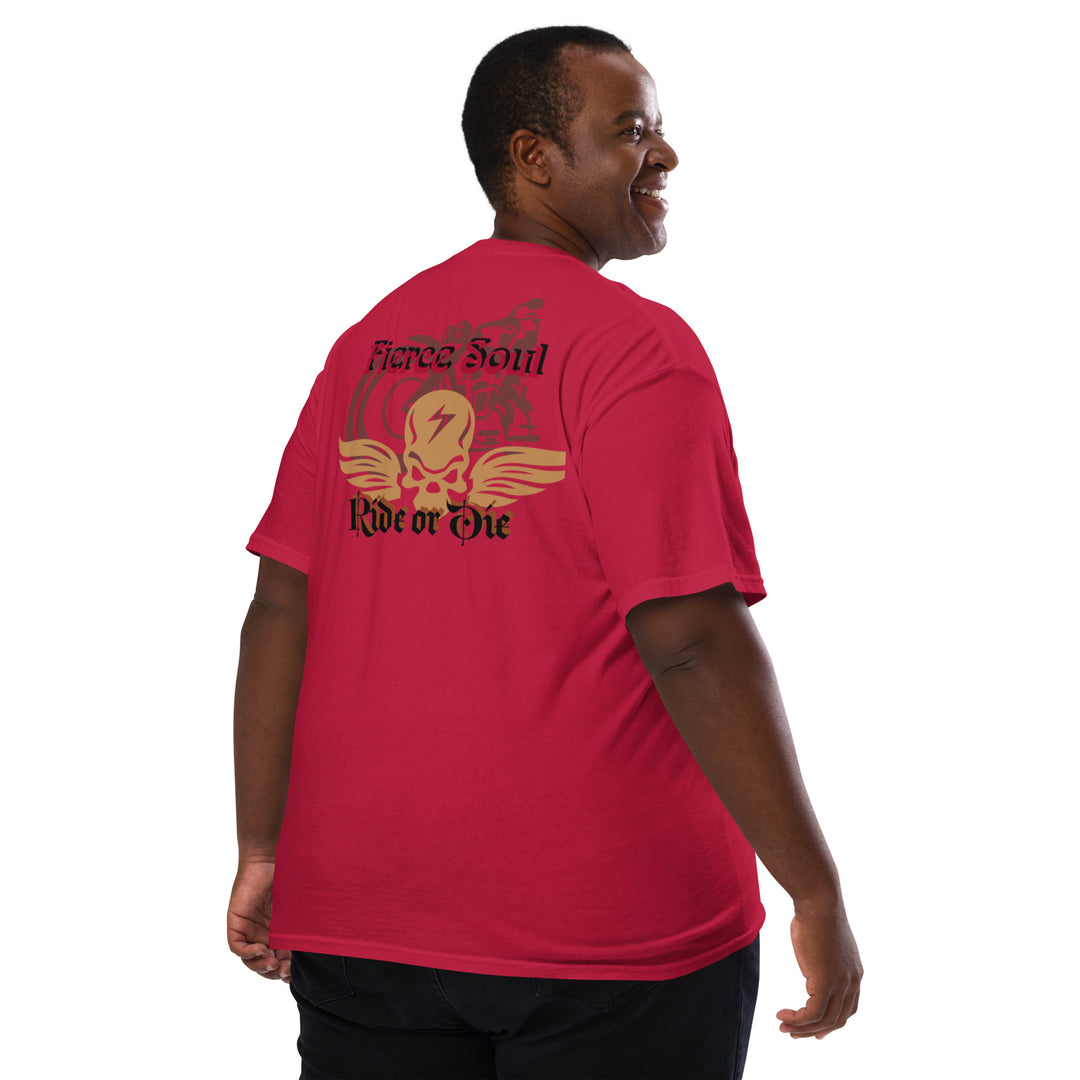 Ride or Die, Fierce Soul Unisex garment-dyed pocket t-shirt