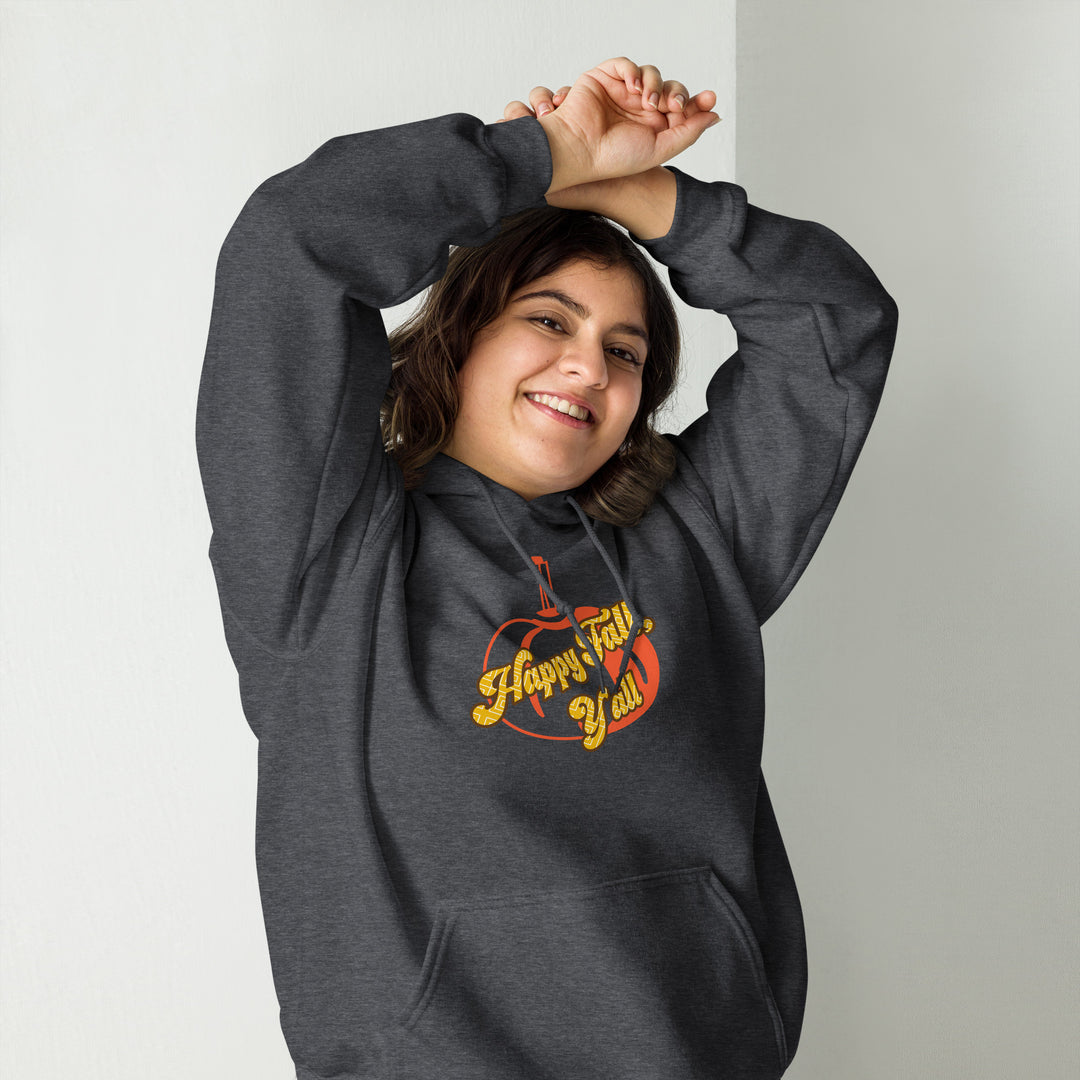 Happy Fall, Y'all, Unisex Hoodie