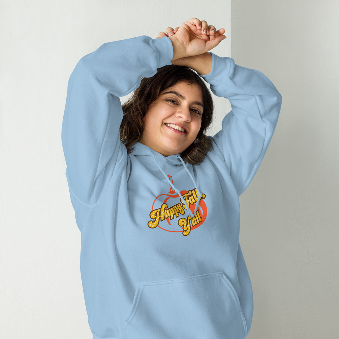 Happy Fall, Y'all, Unisex Hoodie