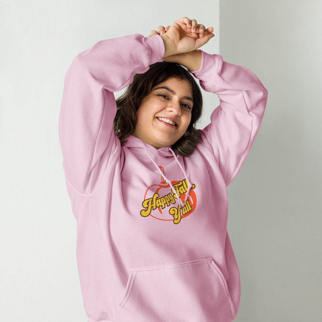Happy Fall, Y'all, Unisex Hoodie