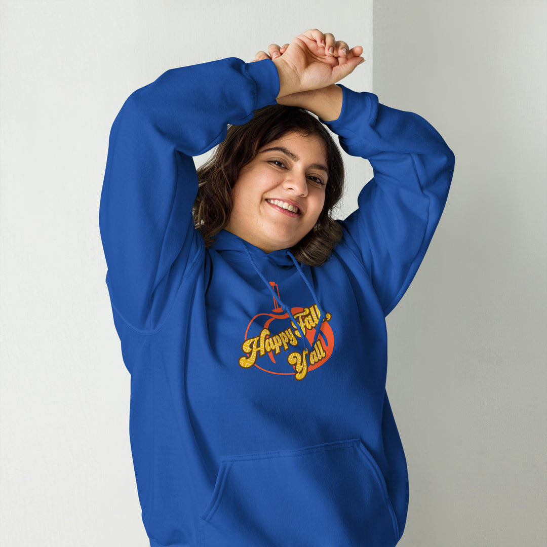 Happy Fall, Y'all, Unisex Hoodie