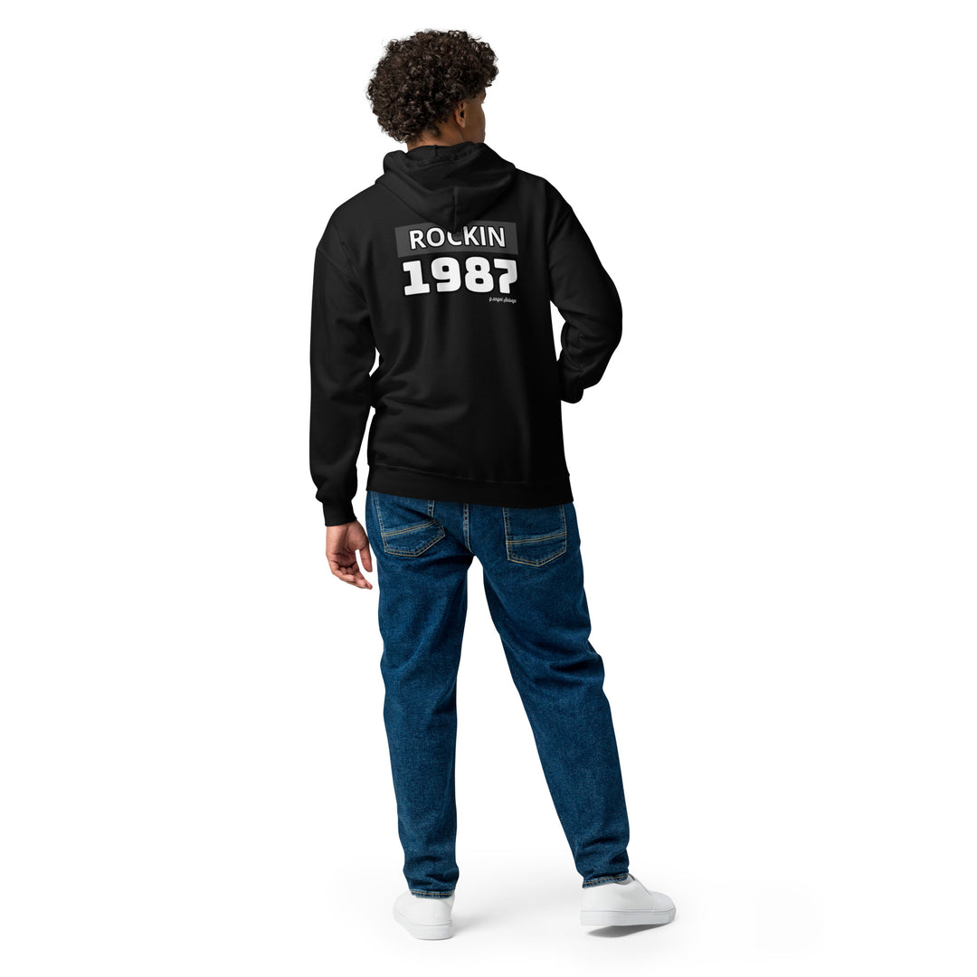 Still of the Night , 1987, Rock and Roll Unisex heavy blend zip hoodie
