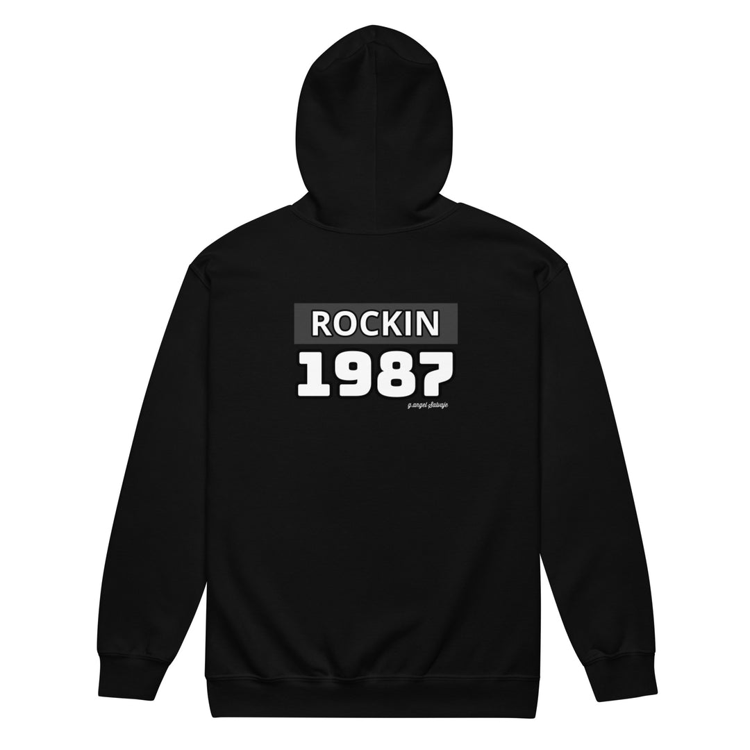 Still of the Night , 1987, Rock and Roll Unisex heavy blend zip hoodie