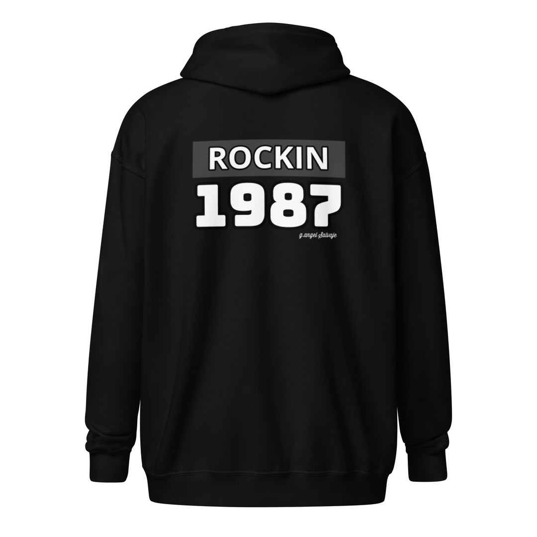 Still of the Night , 1987, Rock and Roll Unisex heavy blend zip hoodie
