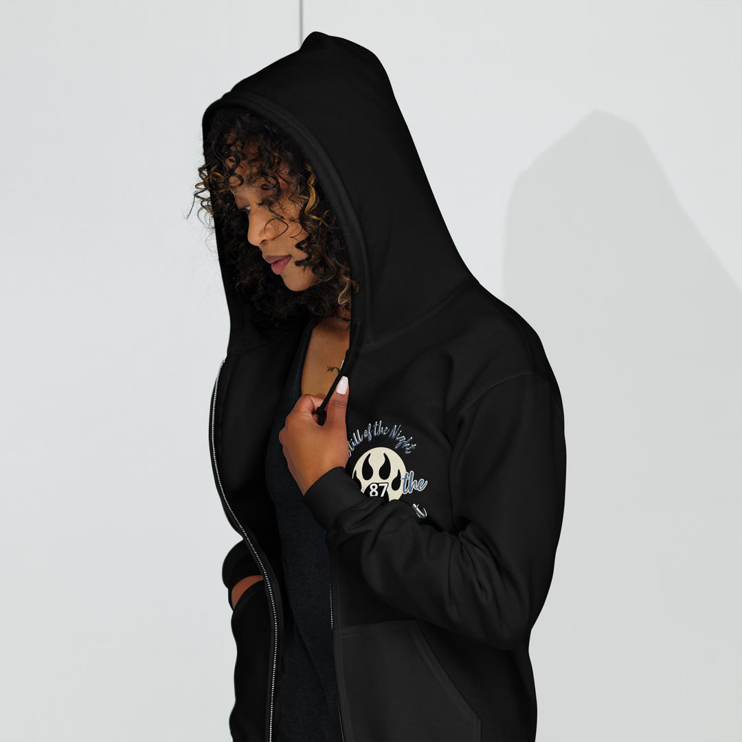 Still of the Night , 1987, Rock and Roll Unisex heavy blend zip hoodie