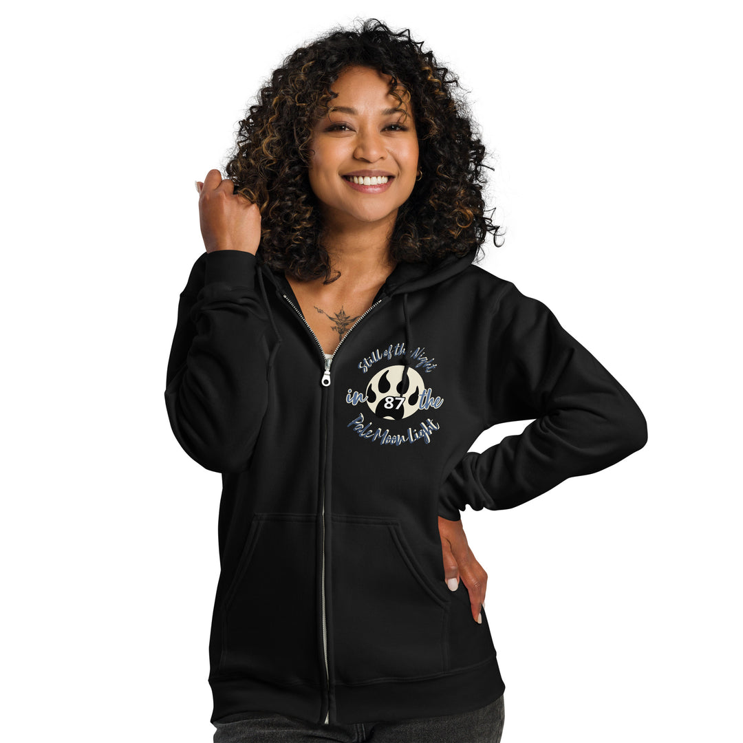 Still of the Night , 1987, Rock and Roll Unisex heavy blend zip hoodie