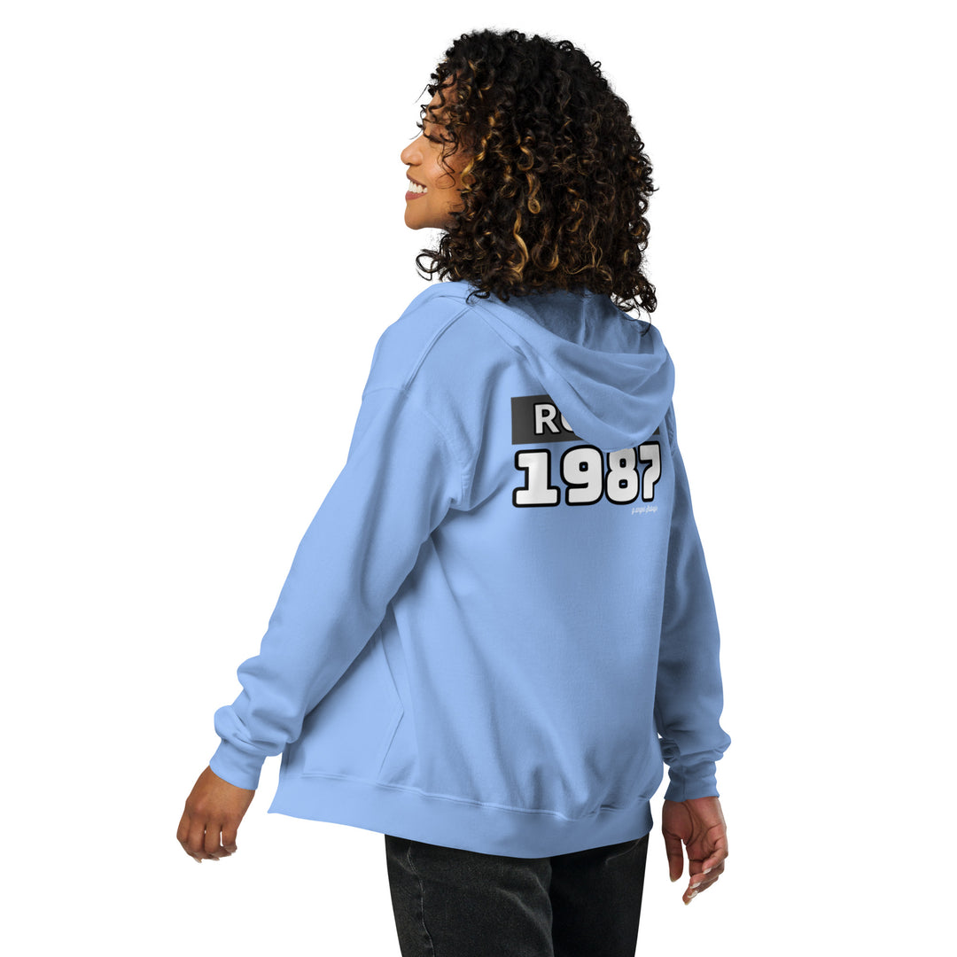 Still of the Night , 1987, Rock and Roll Unisex heavy blend zip hoodie