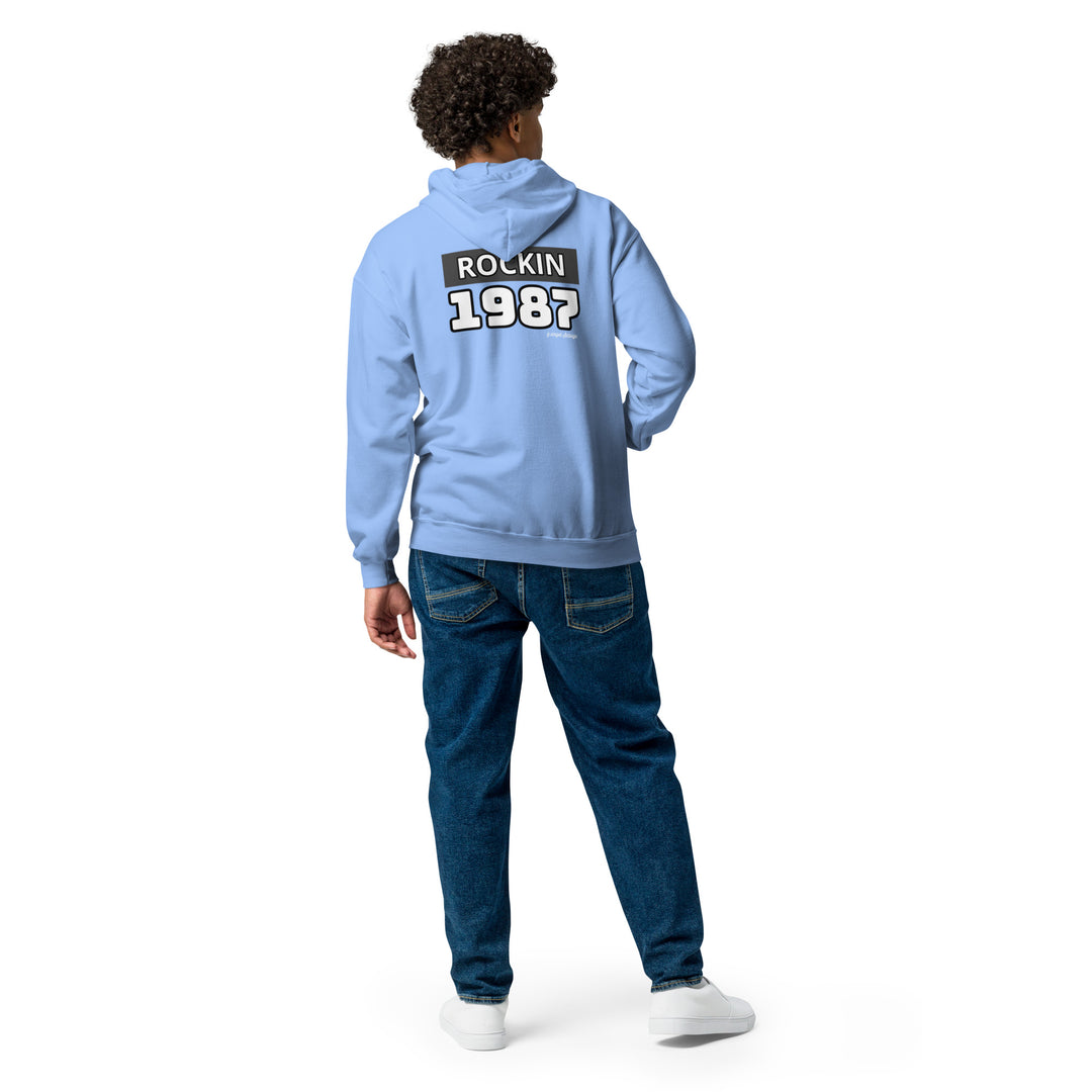 Still of the Night , 1987, Rock and Roll Unisex heavy blend zip hoodie