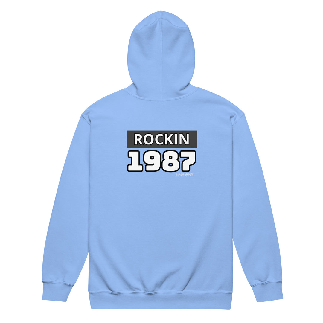 Still of the Night , 1987, Rock and Roll Unisex heavy blend zip hoodie
