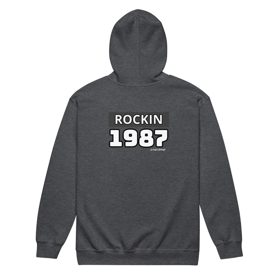 Still of the Night , 1987, Rock and Roll Unisex heavy blend zip hoodie