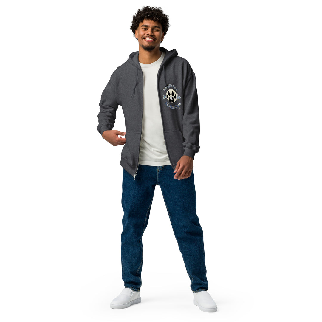 Still of the Night , 1987, Rock and Roll Unisex heavy blend zip hoodie