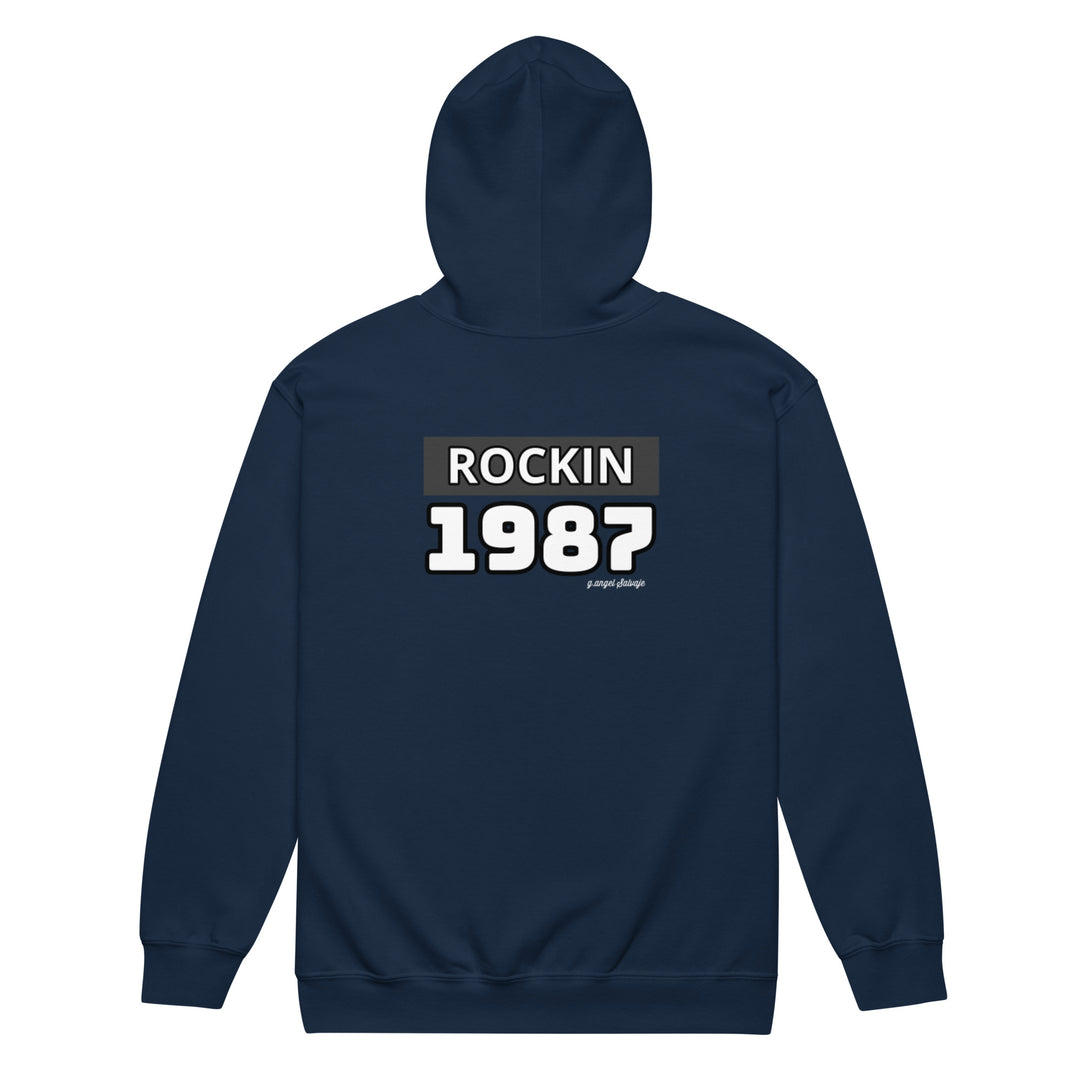 Still of the Night , 1987, Rock and Roll Unisex heavy blend zip hoodie