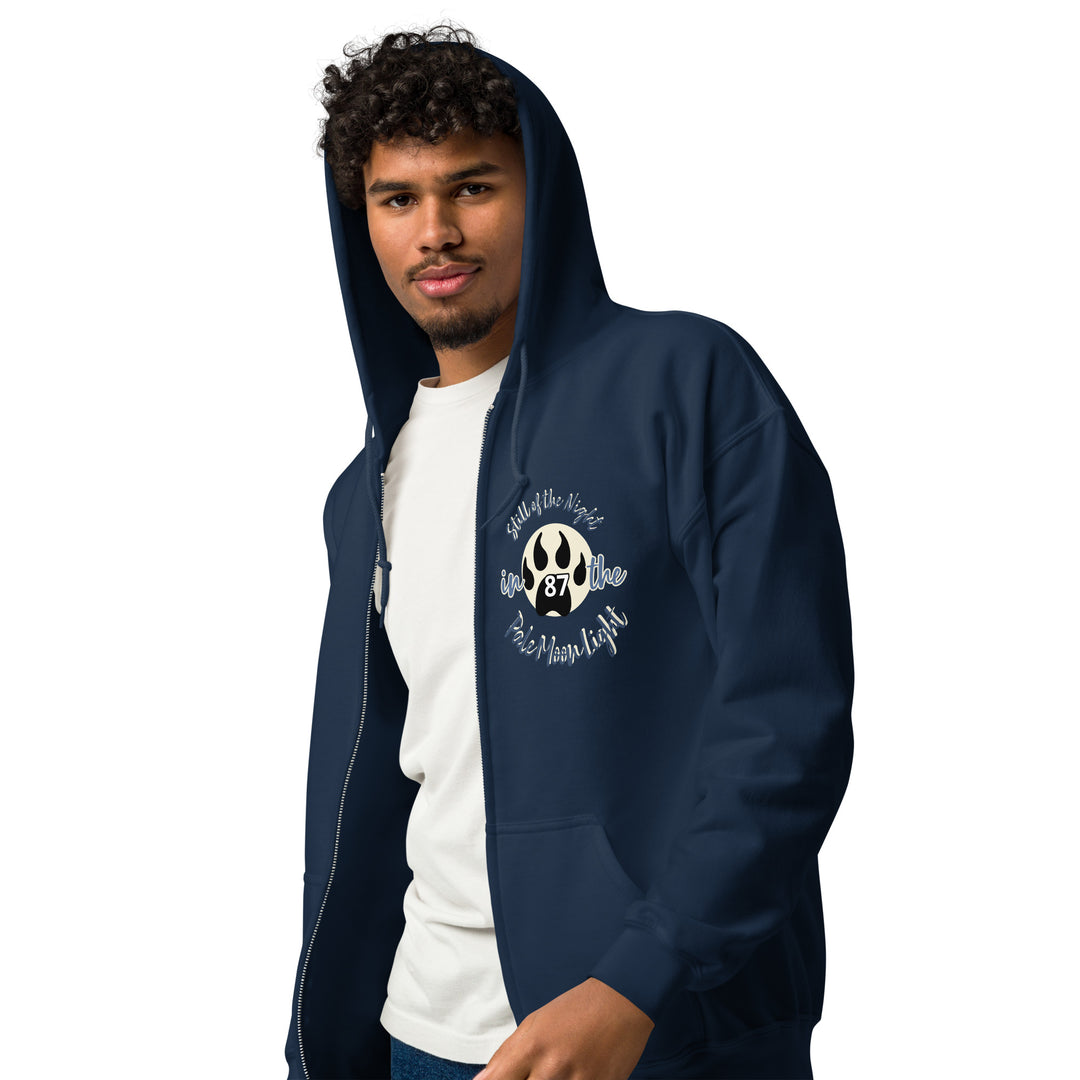 Still of the Night , 1987, Rock and Roll Unisex heavy blend zip hoodie