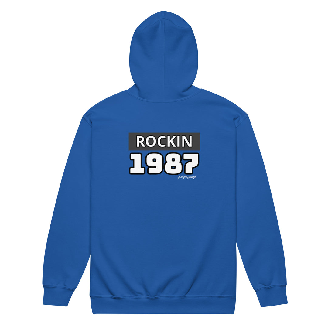 Still of the Night , 1987, Rock and Roll Unisex heavy blend zip hoodie