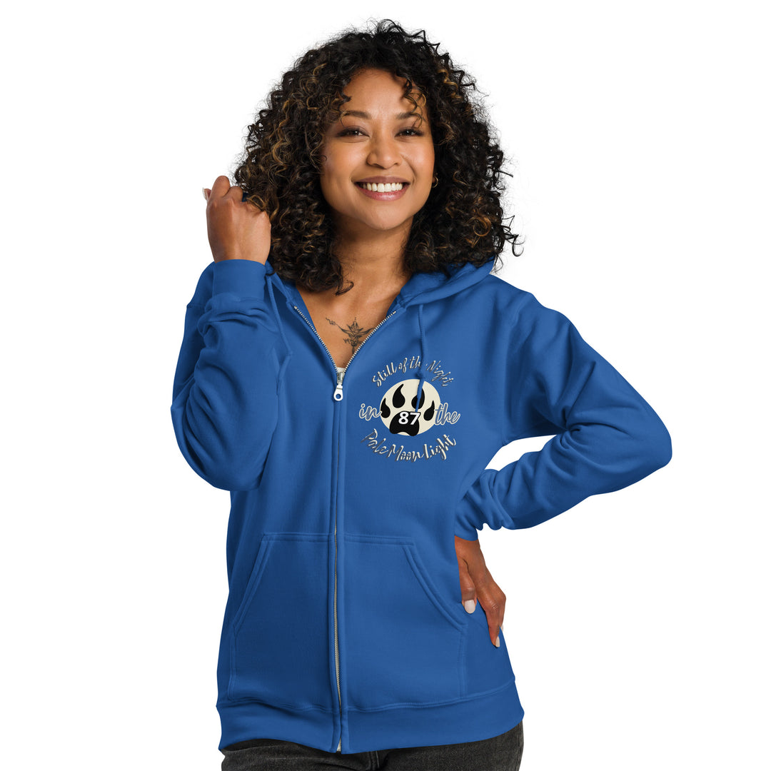 Still of the Night , 1987, Rock and Roll Unisex heavy blend zip hoodie