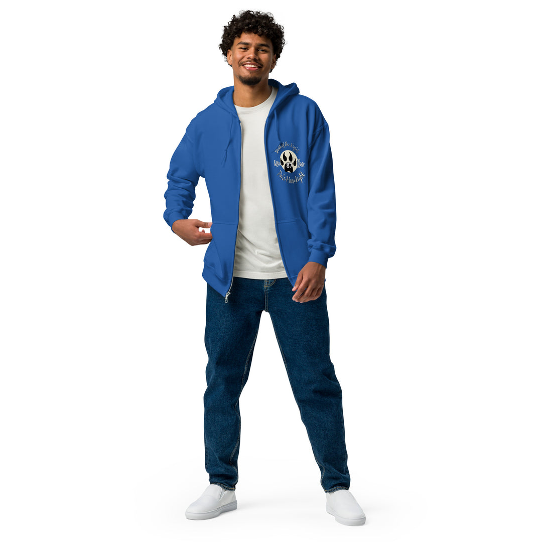 Still of the Night , 1987, Rock and Roll Unisex heavy blend zip hoodie
