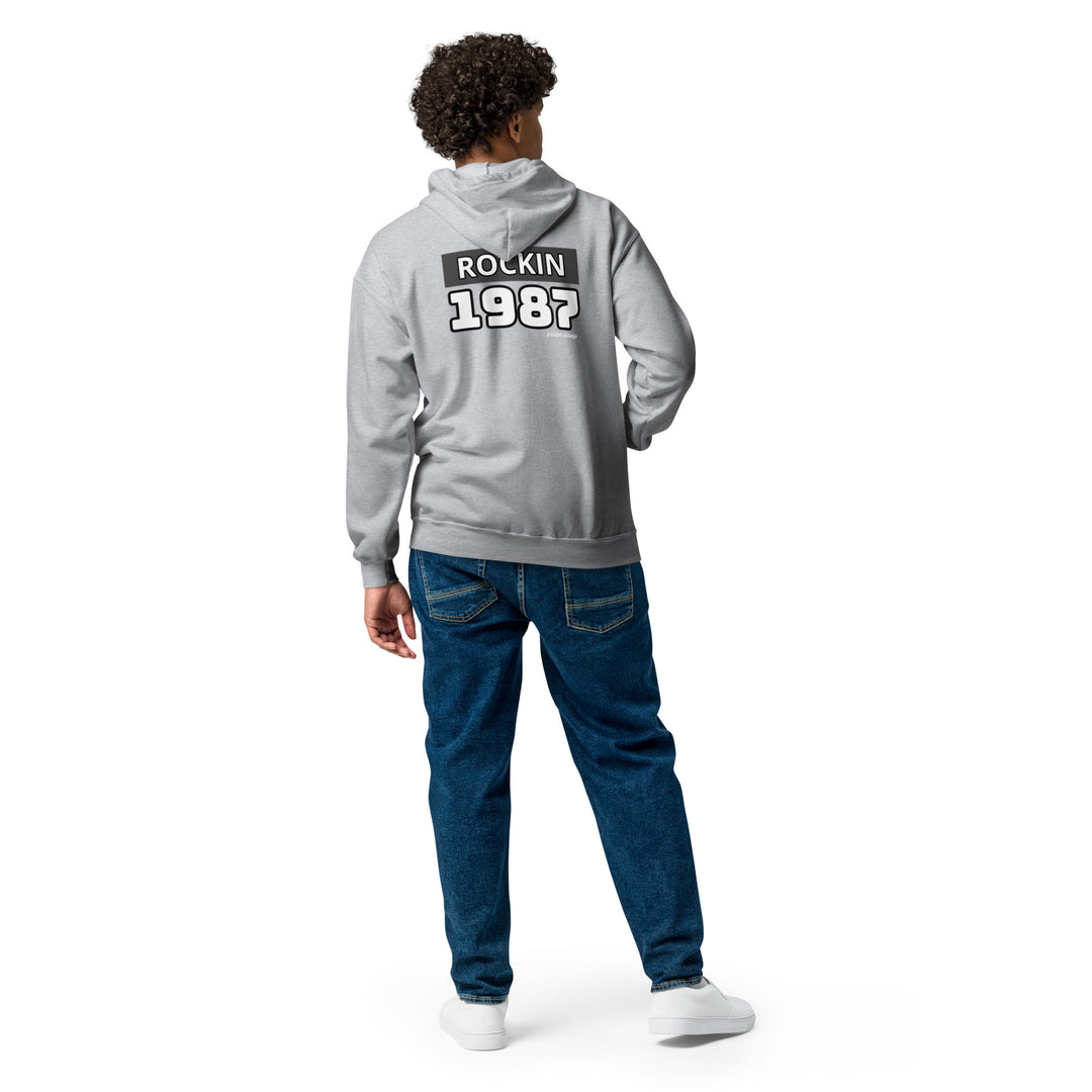 Still of the Night , 1987, Rock and Roll Unisex heavy blend zip hoodie