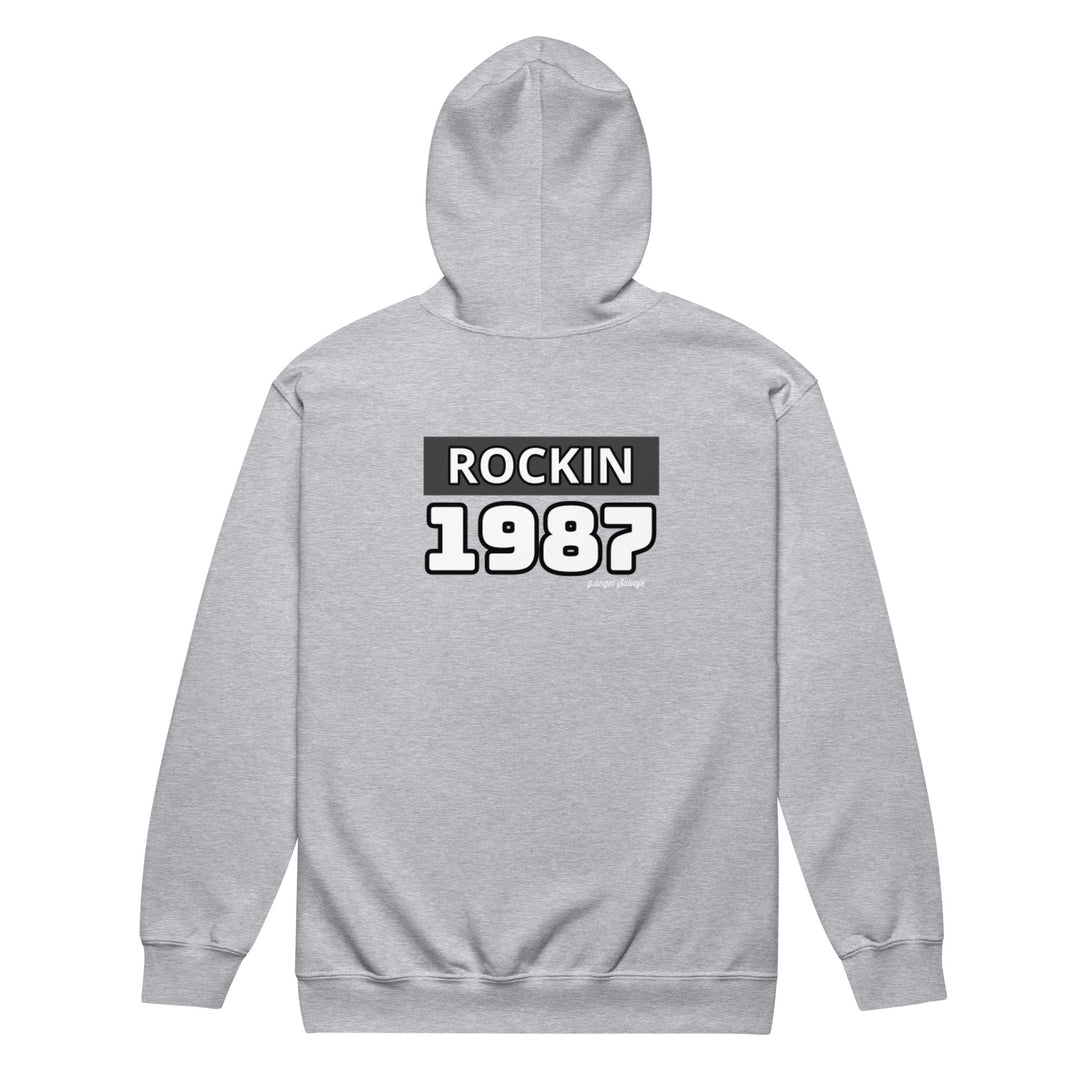 Still of the Night , 1987, Rock and Roll Unisex heavy blend zip hoodie
