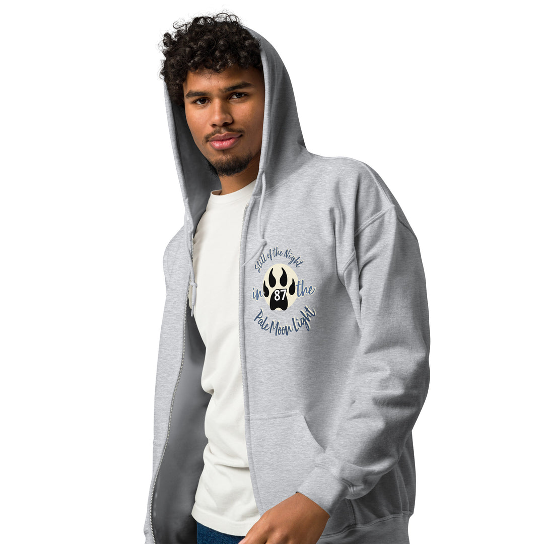 Still of the Night , 1987, Rock and Roll Unisex heavy blend zip hoodie