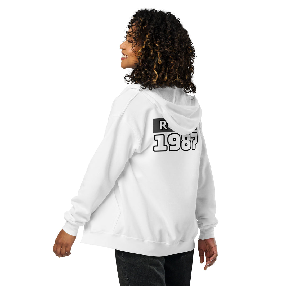 Still of the Night , 1987, Rock and Roll Unisex heavy blend zip hoodie
