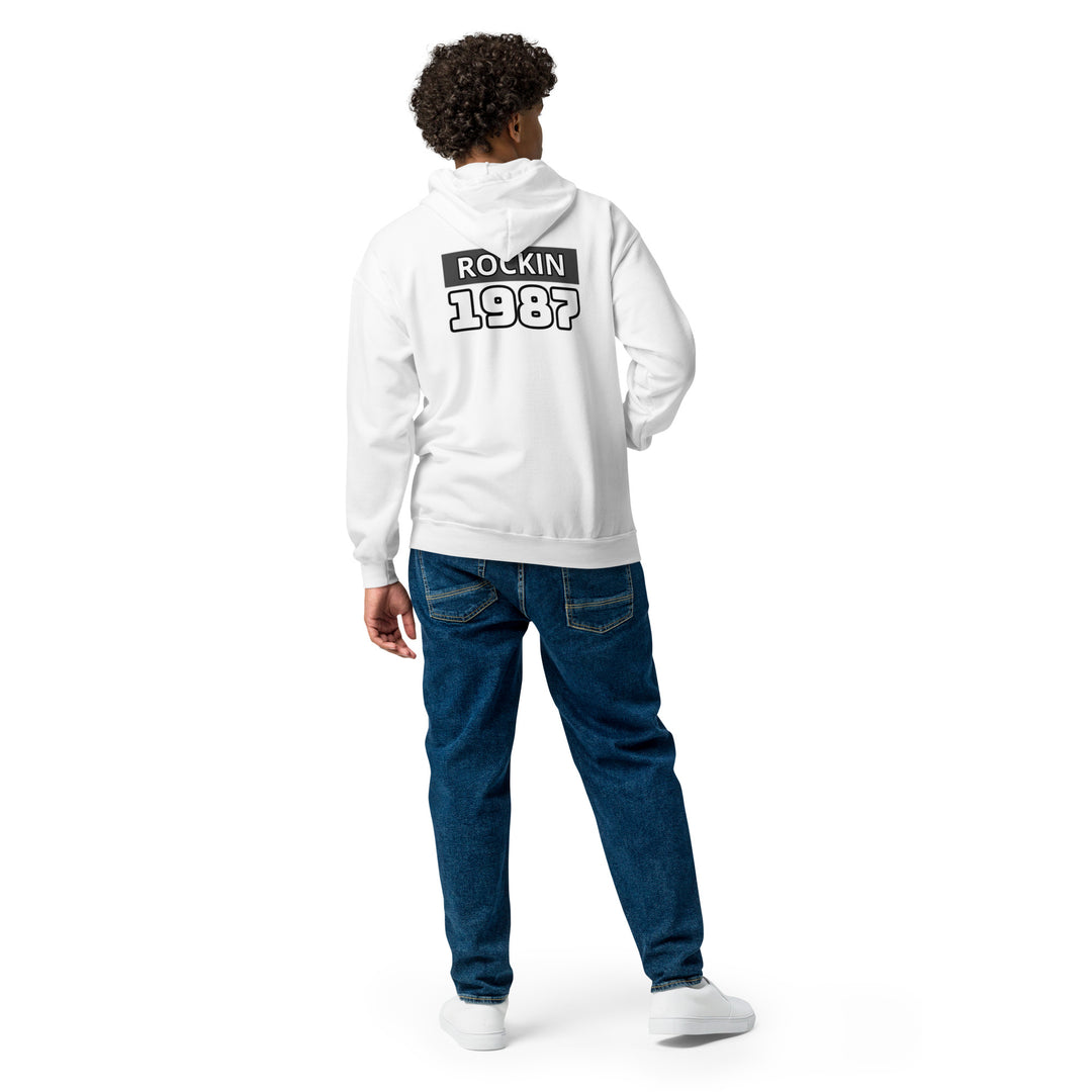 Still of the Night , 1987, Rock and Roll Unisex heavy blend zip hoodie